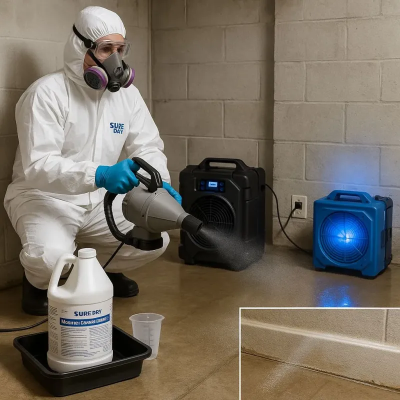 Sanitization and Odor Removal process in West Peoria, IL