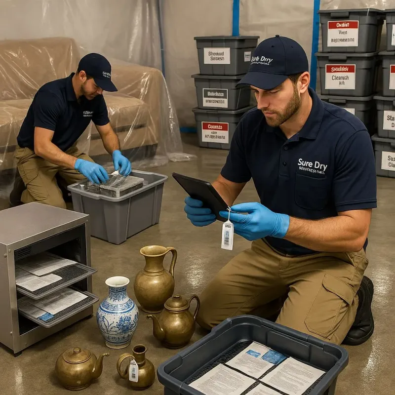 Content Protection and Restoration process in West Peoria, IL