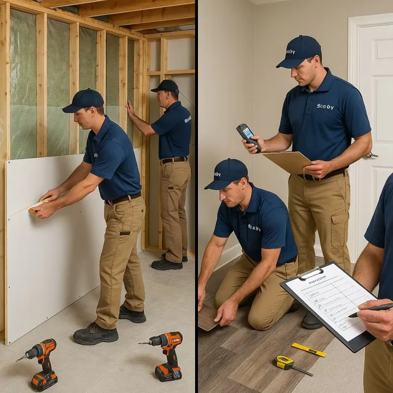 Repairs and Reconstruction process in West Peoria, IL